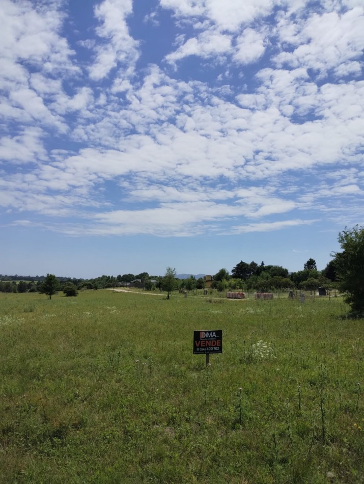 VENTA DE LOTE DE 1.034M2 - PAMPA DE LOS VASCOS