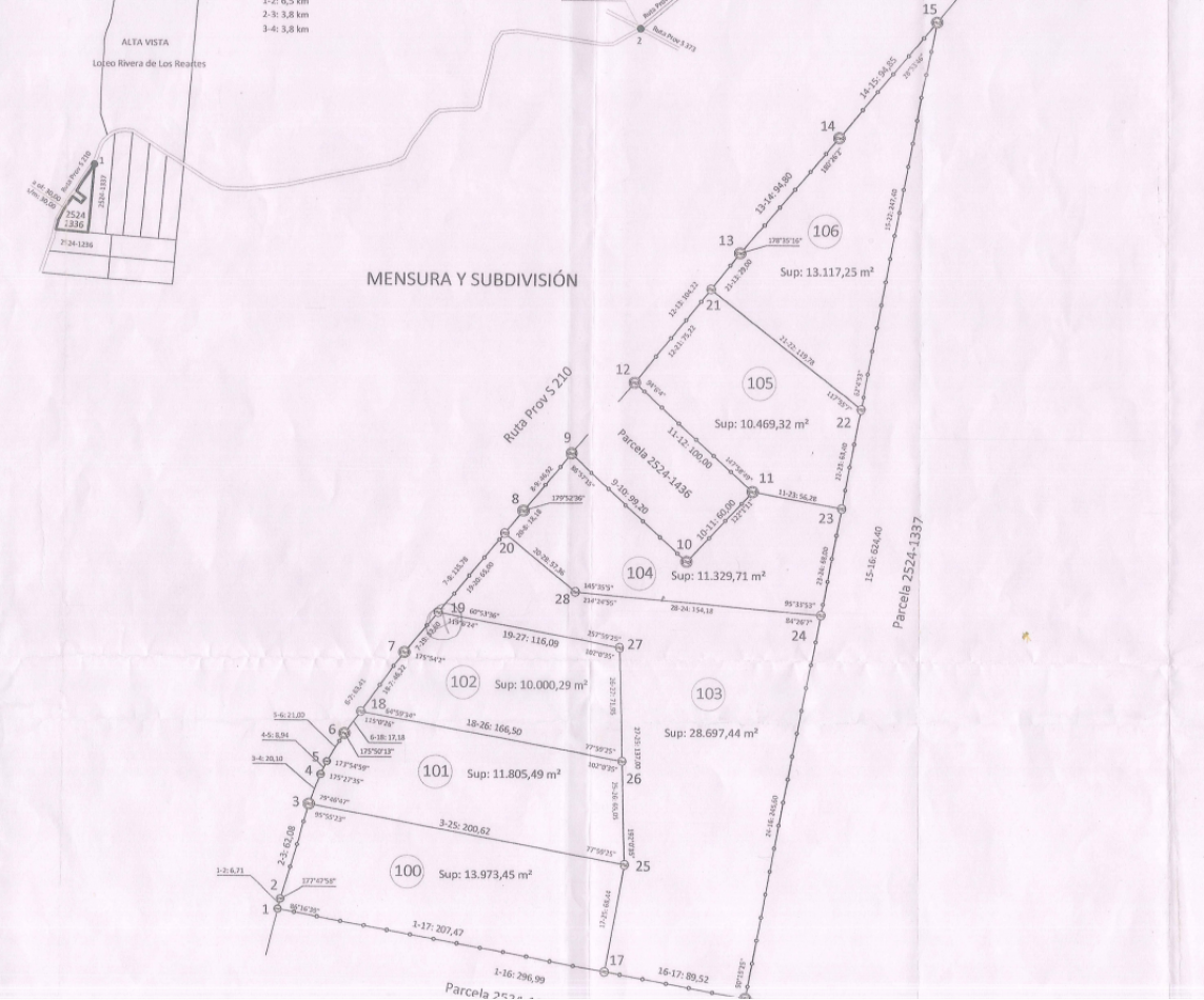 LOTES EN ATOS PAMPA - 1 HECTAREA Y 3 HECTAREAS