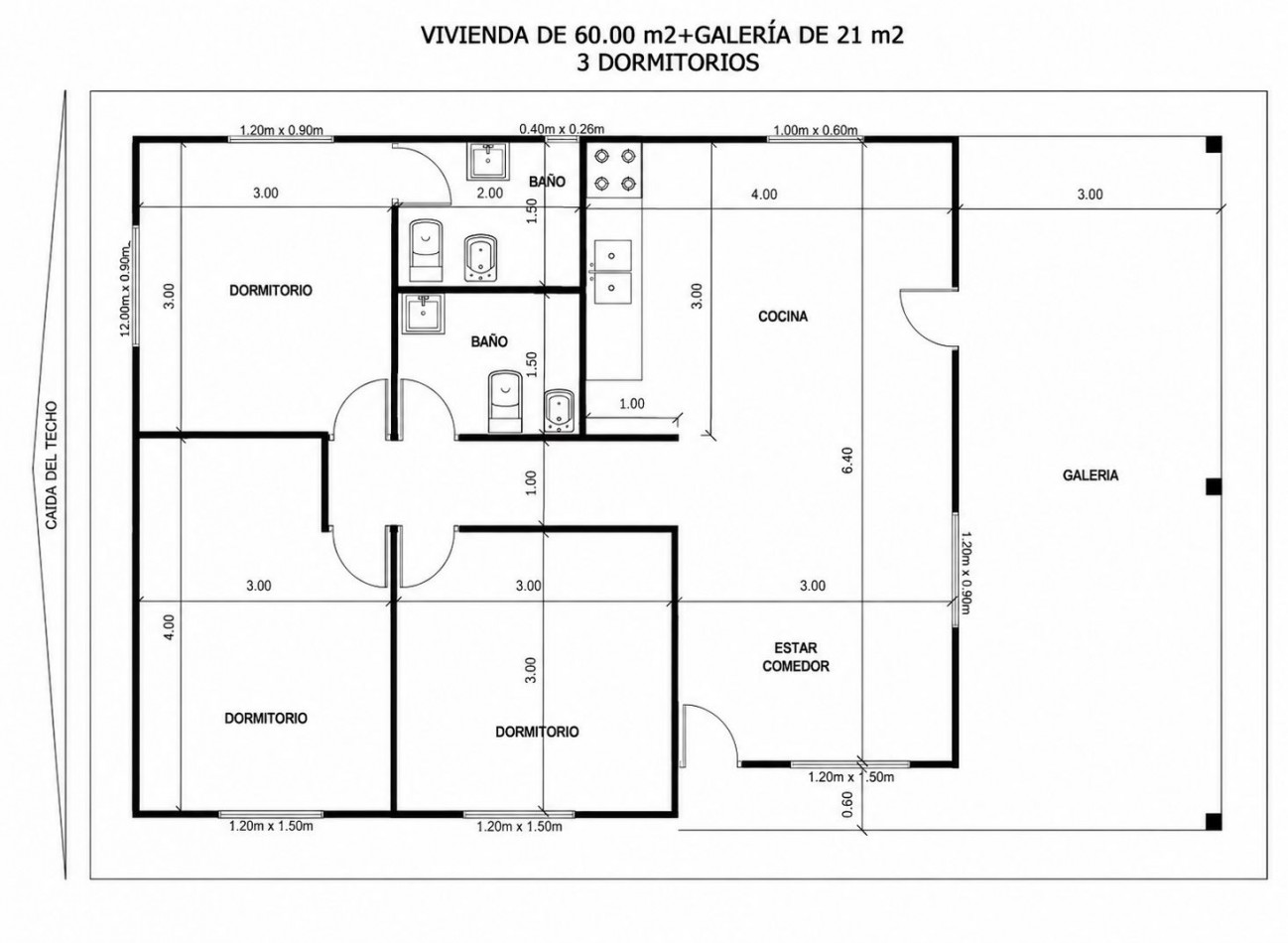 VENTA DE CASA DE 4 AMBIENTES - CERRO DE ORO
