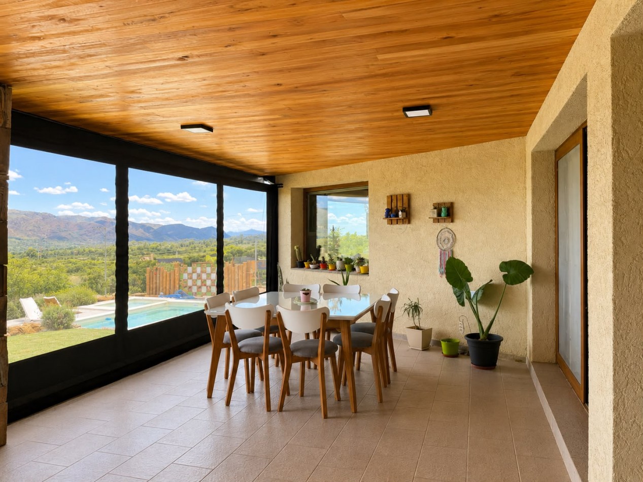 VENTA DE CASA 6 AMB - TIERRAS DEL SAUCE - VILLA GENERAL BELGRANO