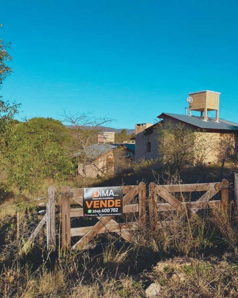 VENTA LOTE 860 mts - LAS LAGUNITAS - VILLA GENERAL BELGRANO