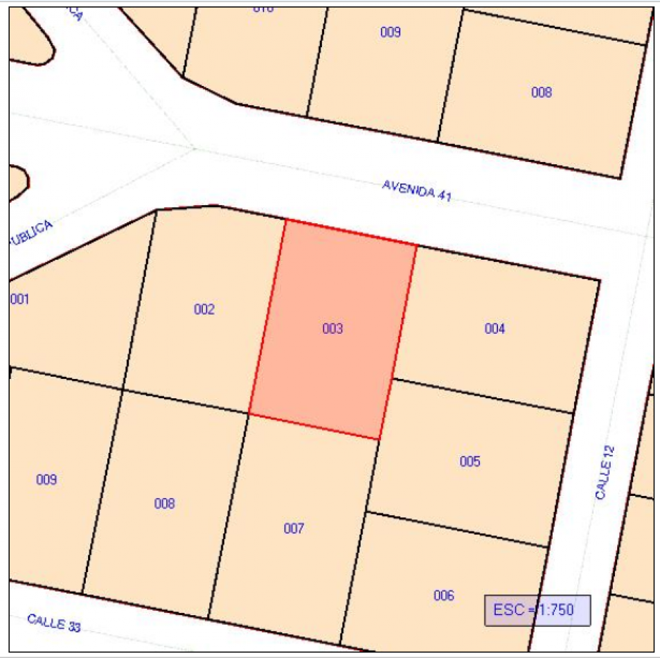  VENTA DE LOTE EN SOLAR DE LOS MOLINOS - 782M2