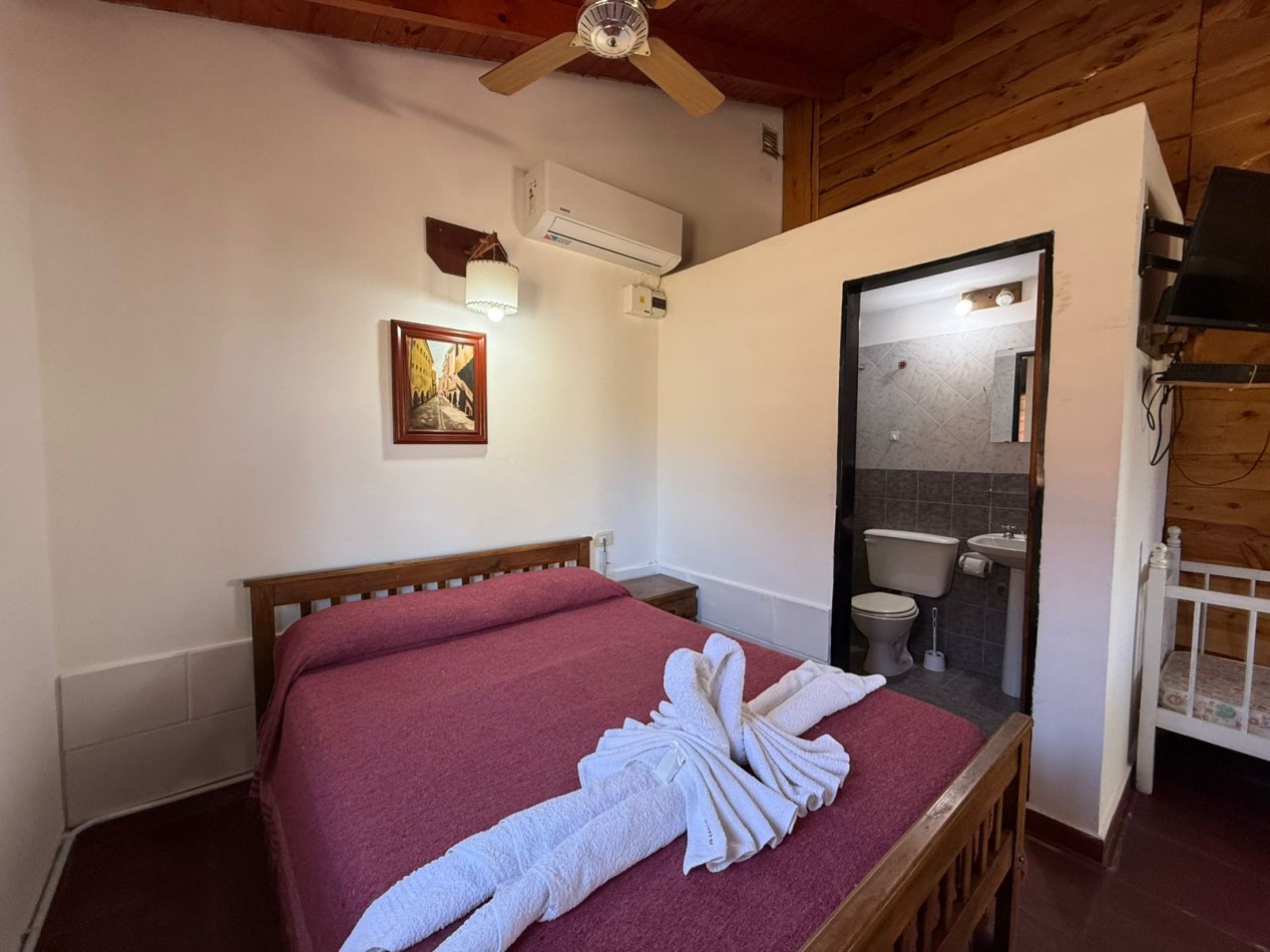 VENTA COMPLEJO DE 5 CABAÑAS CON PILETA - LOS REARTES