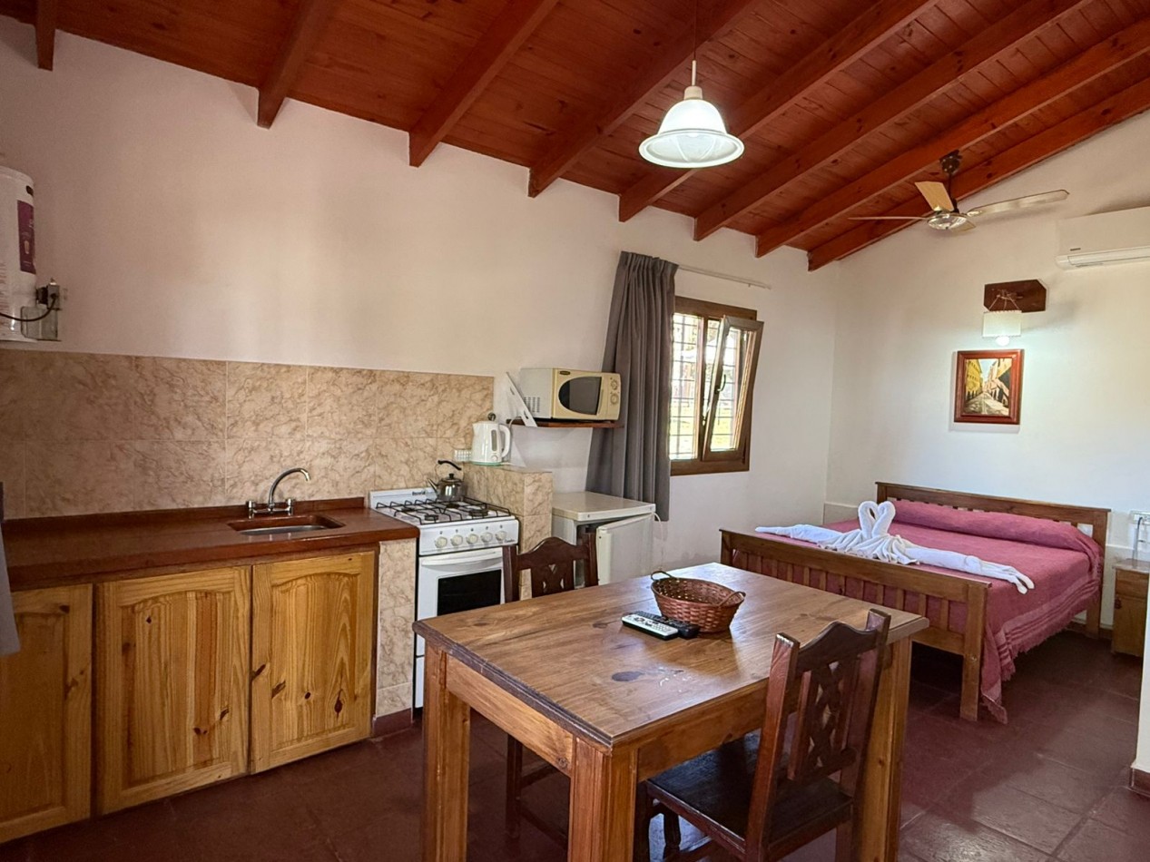 VENTA COMPLEJO DE 5 CABAÑAS CON PILETA - LOS REARTES