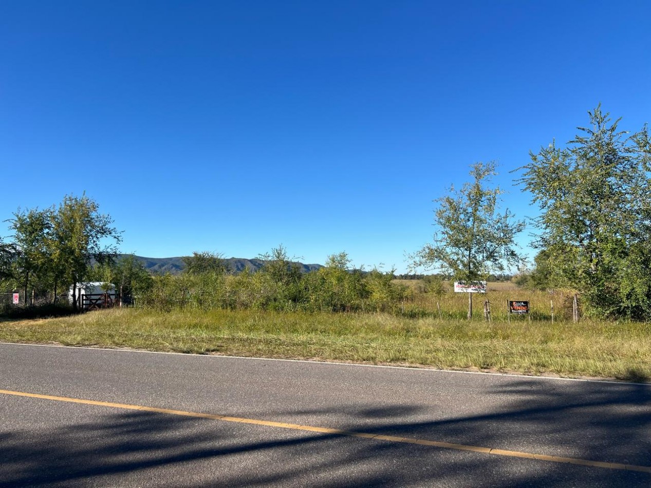 VENTA LOTE SOBRE RUTA 109 - VILLA GENERAL BELGRANO