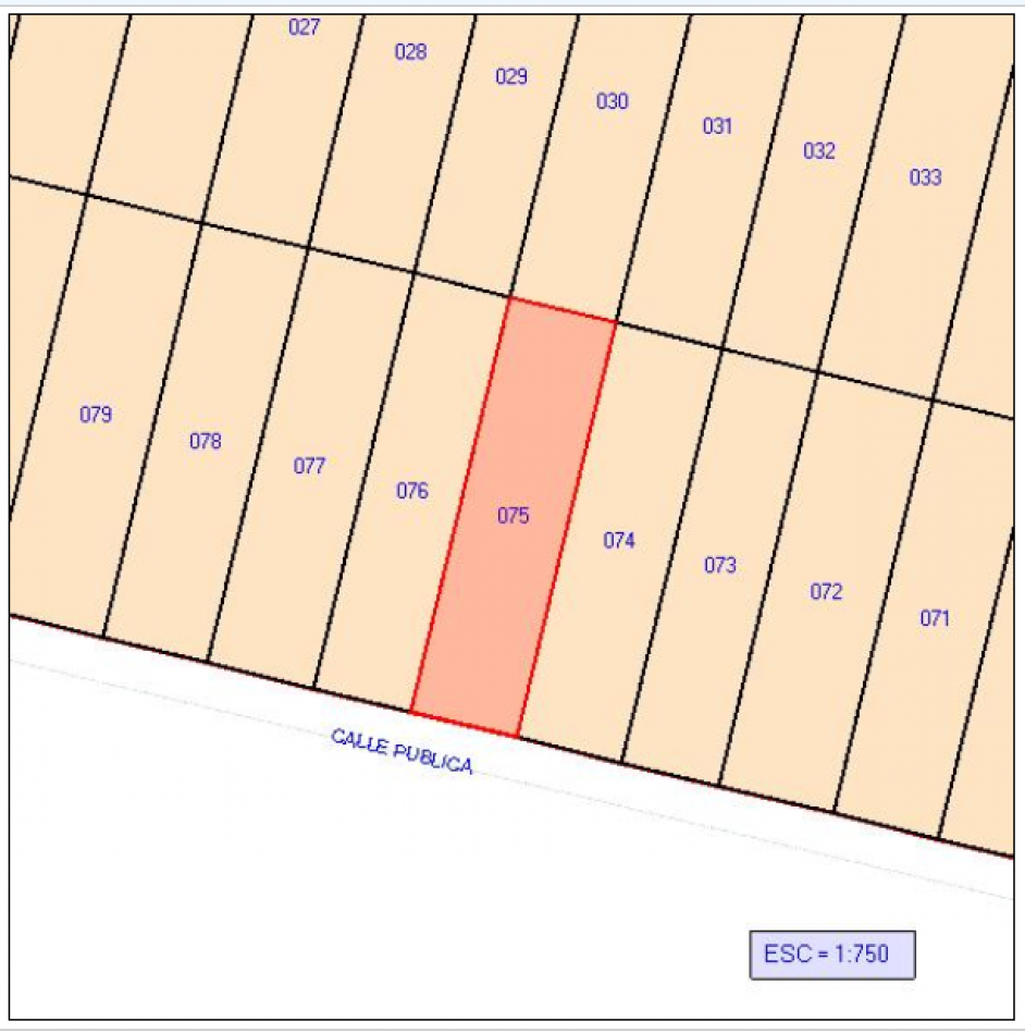 VENTA LOTE SOBRE RUTA 109 - VILLA GENERAL BELGRANO