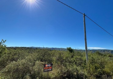 LOTE EN VENTA DE 8.241M2 - TIERRAS DEL SAUCE -  VILLA GENERAL BELGRANO